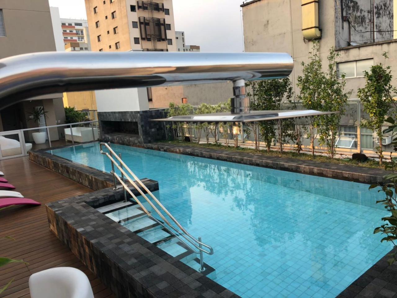 Moderno Apto Com Piscina Rua Augusta E Frei Caneca São Paulo Ngoại thất bức ảnh